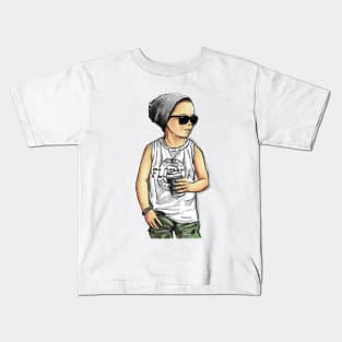 Little Boy Kids T-Shirt